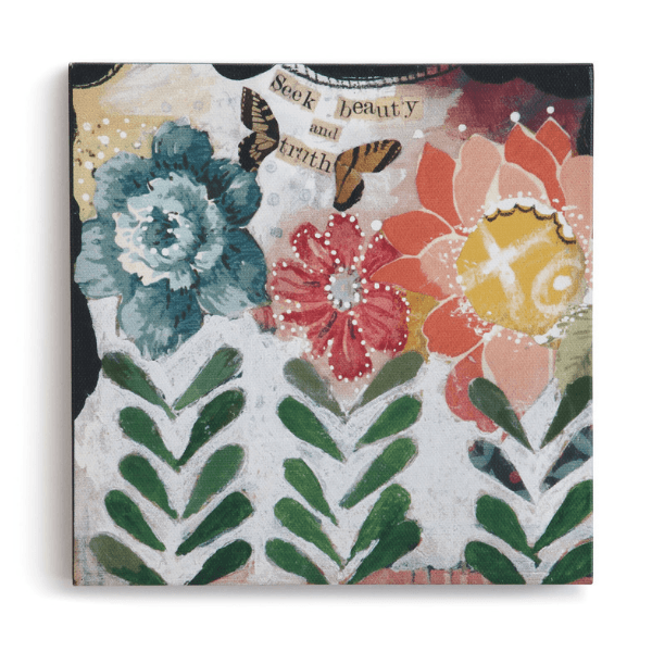 Seek Beauty and Truth Canvas Wall Art | Kelly Rae Roberts