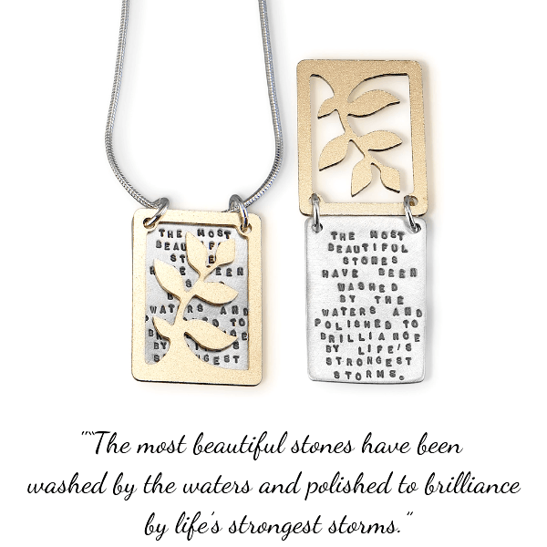 The Most Beautiful Stones Sterling Silver Necklace | Kathy Bransfield